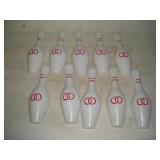 (10) Plastic Puck Bowler Pins