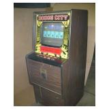 "Dodge City" 5 card stud gambling game of skill