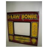 Kramergame "Draw Bonus" Back Plexiglass