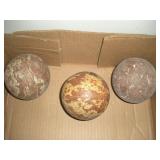 (3) Chicago Coin Arcade Bowling Machine Balls