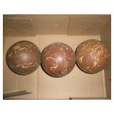 (3) Chicago Coin Arcade Bowling Machine Balls