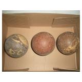 (3) Chicago Coin Arcade Bowling Machine Balls