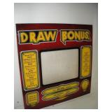Kramergame "Draw Bonus" Back Plexiglass