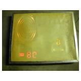 1972 Electro Dart Game Missing Board & remote cont