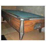 IrvinKaye coin operated pool table 57x91 with