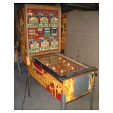 Bally Dixieland numbers bingo pinball machine