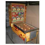 Bally Dixieland numbers bingo pinball machine