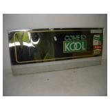 Vintage Cigarette Machine Mirrored Back Glass