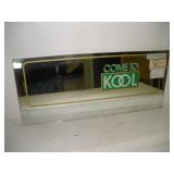 Vintage Cigarette Machine Mirrored Back Glass