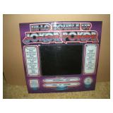 Joker Poker Plexiglass 22 x 23 (MS)