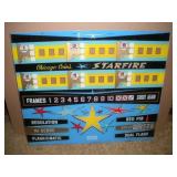 Chicago Bowling Game Back Plexiglass 33 x 28 (MS)