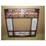 Joker Poker Plexiglass 22 x 23 (MS)