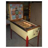 Shoot-A-Line numbers bingo pinball machine stuck