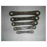 Craftsman Ratcheting Wrenches  1/4 - 7/8