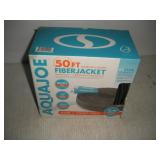 AquaJoe 50ft Fiberjacket Garden Hose