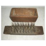 Vintage Flax Hatchel   circa 1700