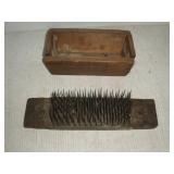 Vintage Flax Hatchel   circa 1700