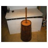 Vintage Wood Butter Churn total heigth - 44