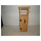 Wooden Toilet Paper Holder & Dispenser  25 inches