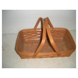 Longaberger Basket  (MAB  1990)  18x11x5 inches