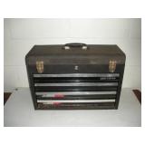 Rally 4 Drawer Metal Tool Chest  21x9x15 inches