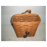 Longaberger Basket  (DCF 1989)  10x6x10 inches