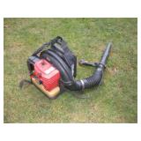 Shindaiwa Professional Backpack Blower - starts