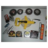 Tape Measures, Knives, Etc.