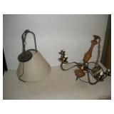 (2) Hanging Lights