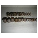 Craftsman 3/8 Drive Sockets  SAE