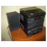 Optimus Tuner Table, Receiver, Dual Cassette Tape,