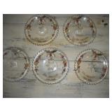 (5) Masonic Memorabilia 6 inch Plates
