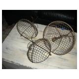 (3) Hanging Baskets