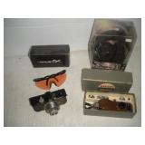 Ear Muffs, Riding Glasses, Camera & Sewing Circle