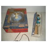 Vintage Heavenly Reflecting Light Tree Topper w/