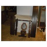 Assorted Wood Shelves  largest 60 inches long