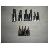 Torx Bit Socket Set T10-T55 Gear Wrench