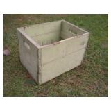 Wood crate 18x13x13