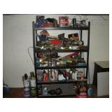 Misc Hardware & Chemicals - contents of 5 shelves