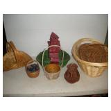 Assorted Wicker Baskets
