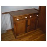 Vintage Dresser 41x19x37 inches   damaged