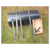 3 foot Lawn roller unassembled
