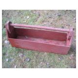 Wooden tool box