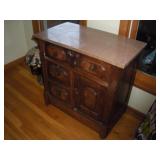 Marble Top Dry Sink 30x16x30 inches