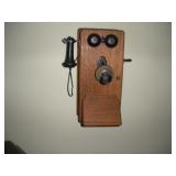 Vintage Wall Telephone  18 inches tall