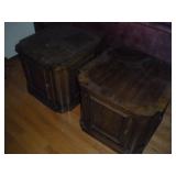 (2) End Tables  27x27x23 inches