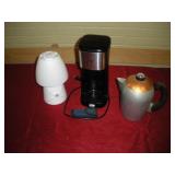 Battery Operated Lamp & Coffee Makers