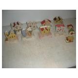 (11) Cardstock Vintage Villages - made in japan