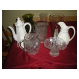 Vases & Pitchers - tallest 14 inches