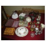 Salt & Pepper Shakers & Glassware